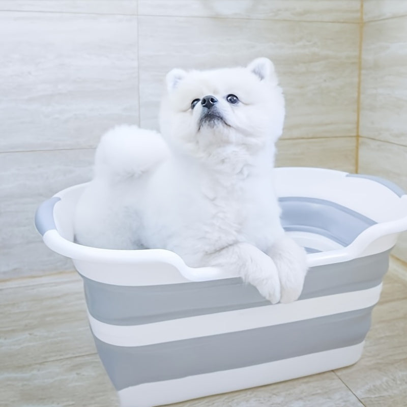 NNETM Foldable animale Bathtub grande Capacity cane Cleaning Bucket