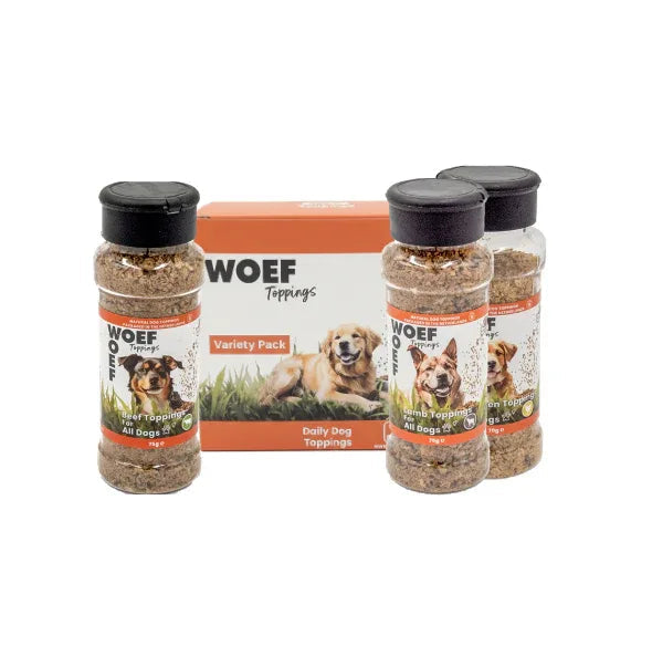 Pack combinado di toppings per comida di cane