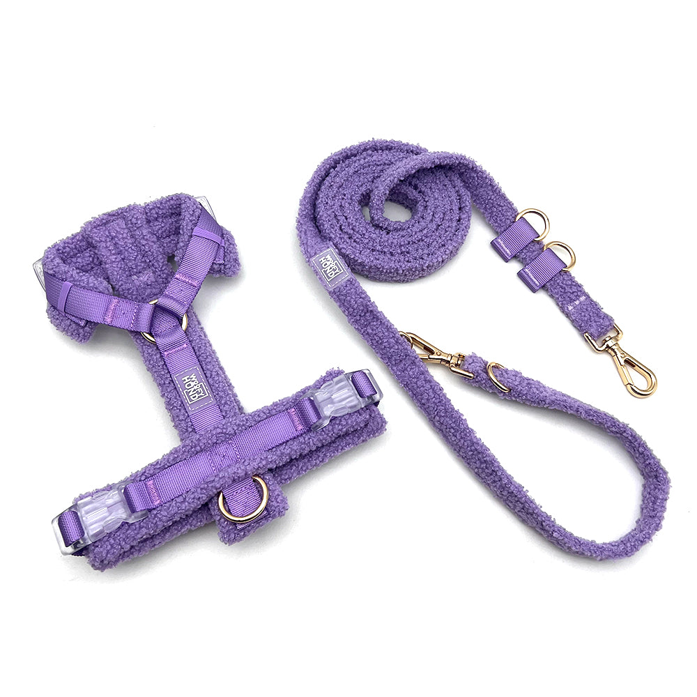 Arnés teddy violeta para perros - imagen 4