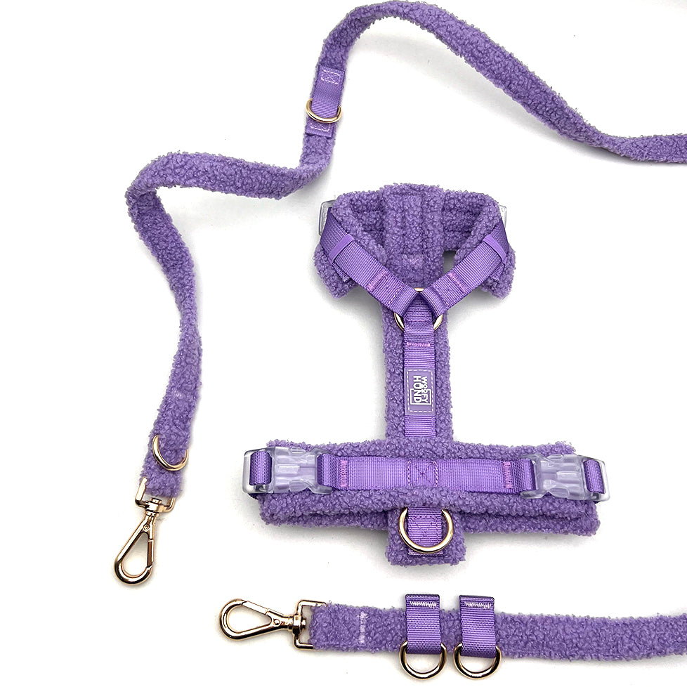 Arnés teddy violeta para perros - imagen 3