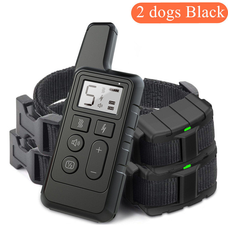 Collare regolabile impermeable Black for 2dogs per cani - immagine 8