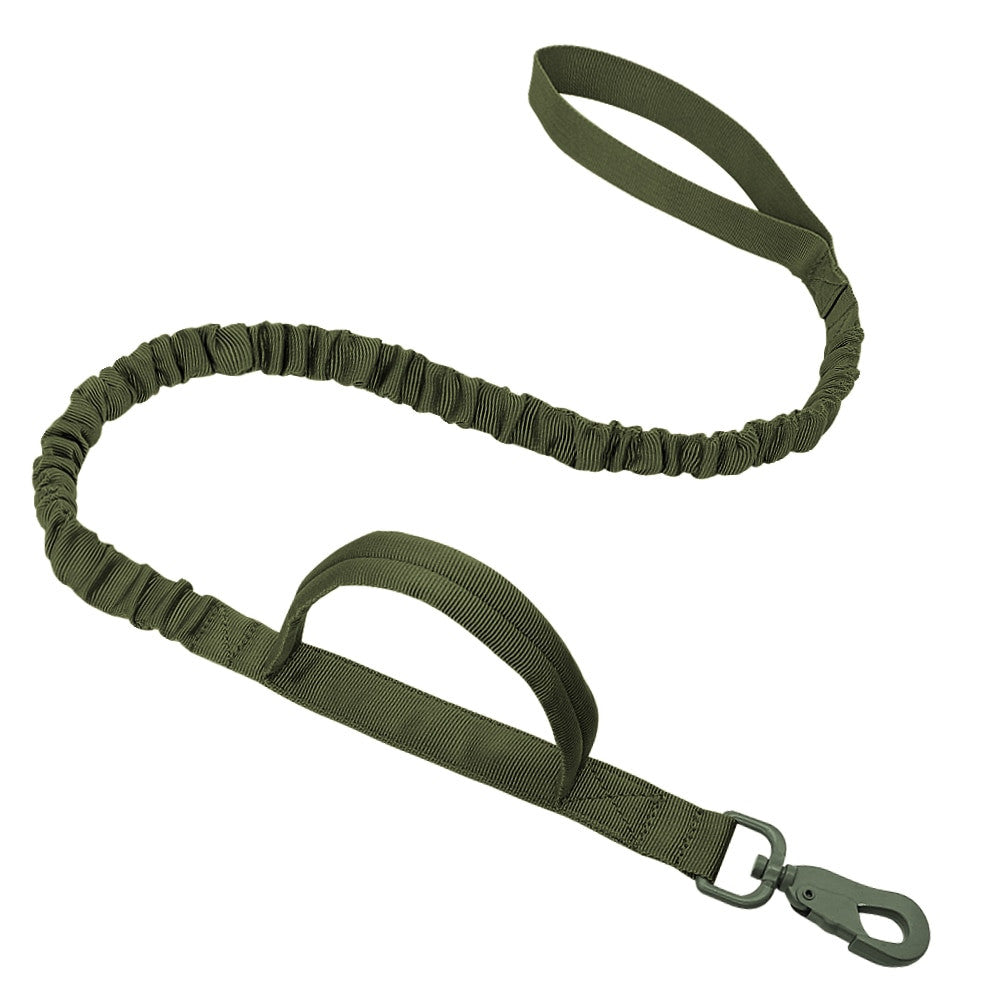 Set tactico militar de collar y correa para perro