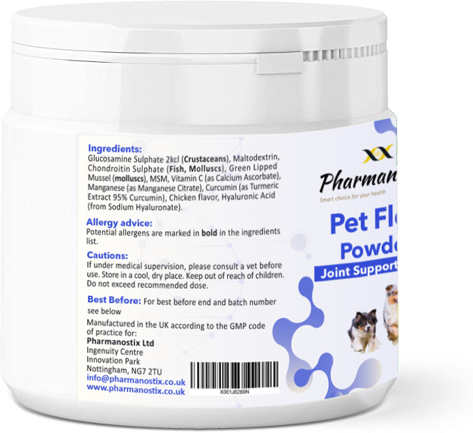 PetFlex Powder Joint Support Supplement for Cats and Dogs 150g