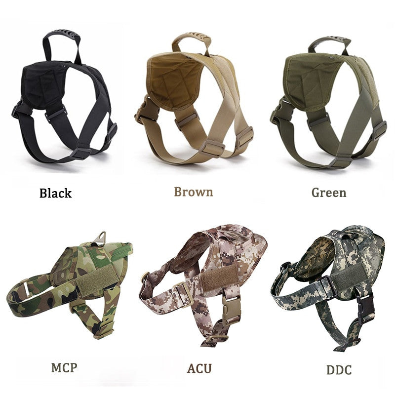 Arnes tactico militar K9 para perro