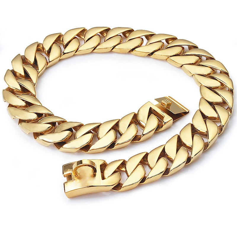 Cuban Chain Dogs Collar para perros y gatos