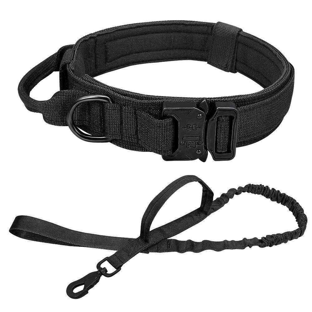 Verstellbares Halsband de nylon negro fuer Hunde und Katzen - Bild 17