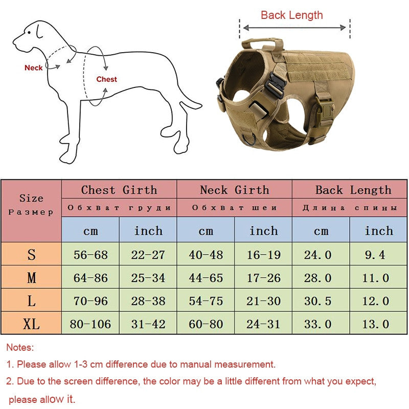 Padded harness de nylon negro for dogs and cats - image 8