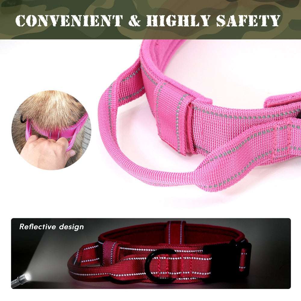 Collier personnalise tactique militar pour chien