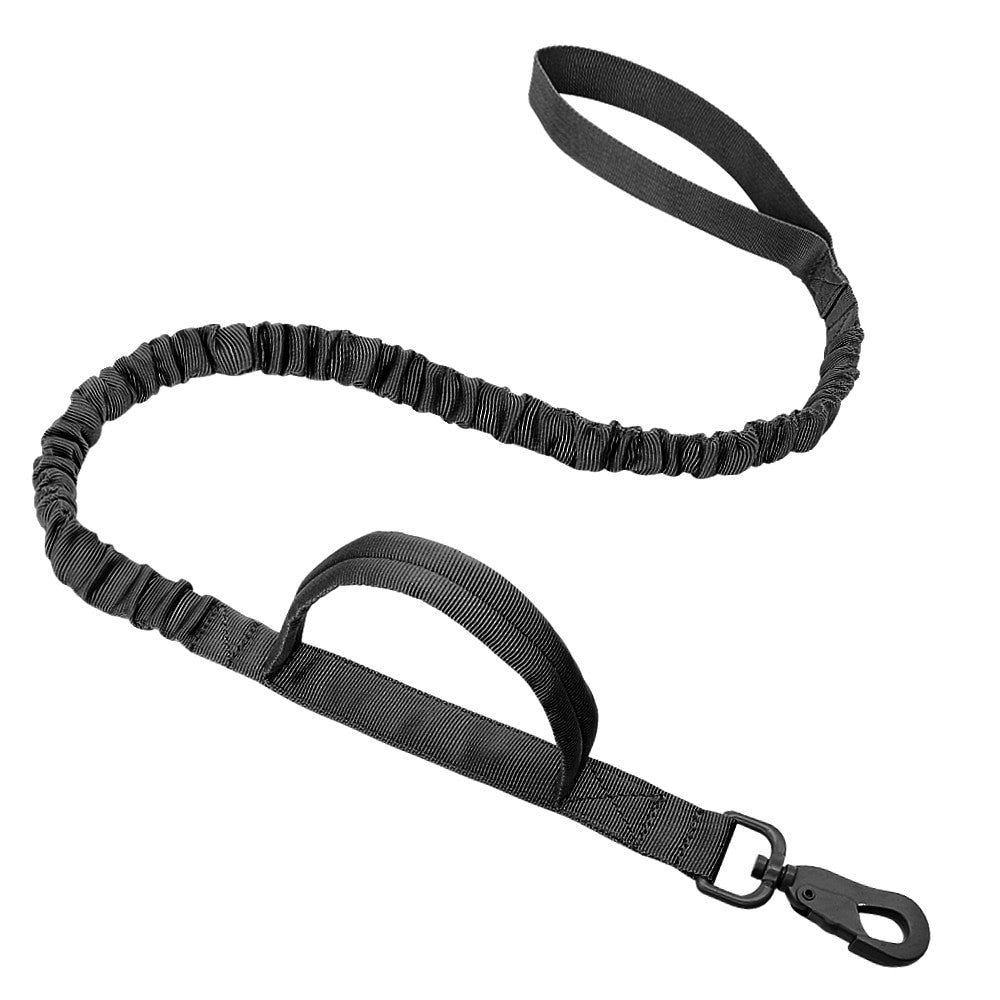 Set tactico militar de collar y correa para perro