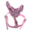 Harnais rembourre en cuir blanco pour chiens et chats - image 1