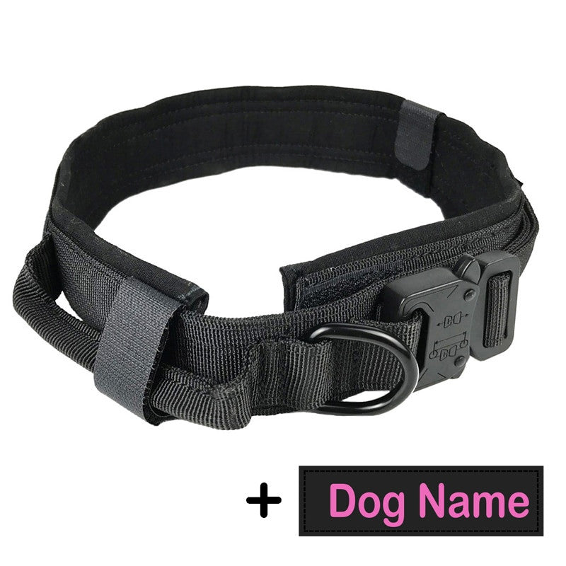 Collare regolabile de nylon Black - White Text per cani e gatti - immagine 19