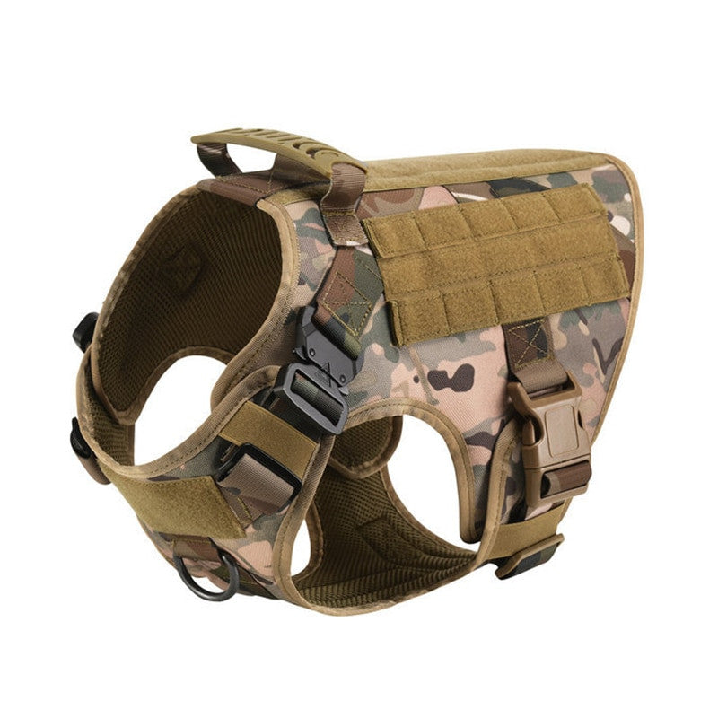 Padded harness de nylon negro for dogs and cats - image 14