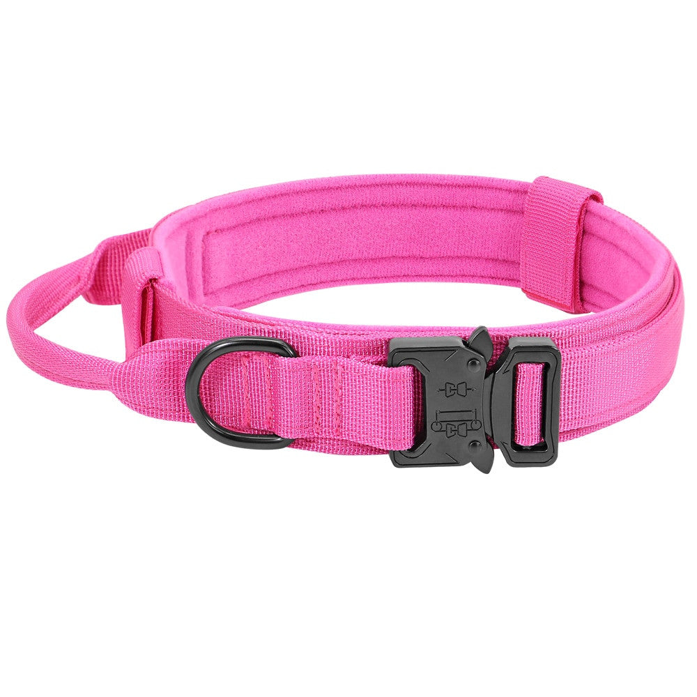 Verstellbares Halsband de nylon negro fuer Hunde und Katzen - Bild 24
