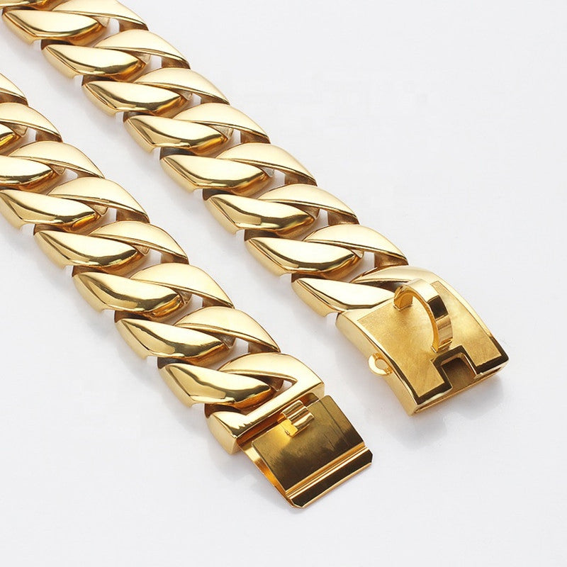 Cuban Chain Dogs Collar per cani e gatti - immagine 6