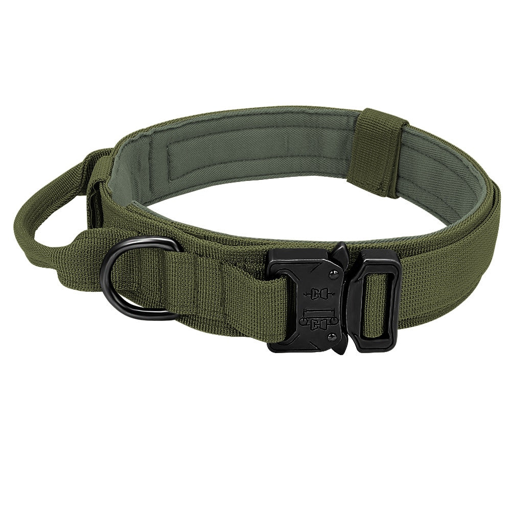 Adjustable collar de nylon negro for dogs and cats - image 7