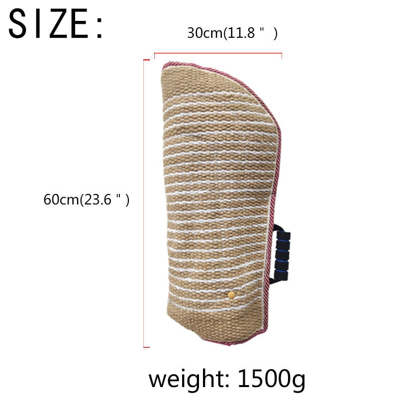 Jute Thickened Dog Bite Sleeves-14