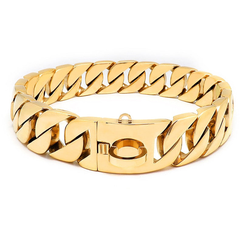 Cuban Chain Dogs Collar para perros y gatos