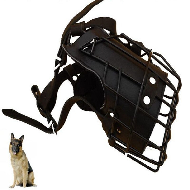 Anti-Bite Dog Tactical Mouth Cage Dog Training Muzzle Accessories-6