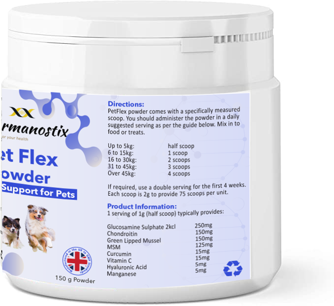 PetFlex Powder Joint Support Supplement for Cats and Dogs 150g