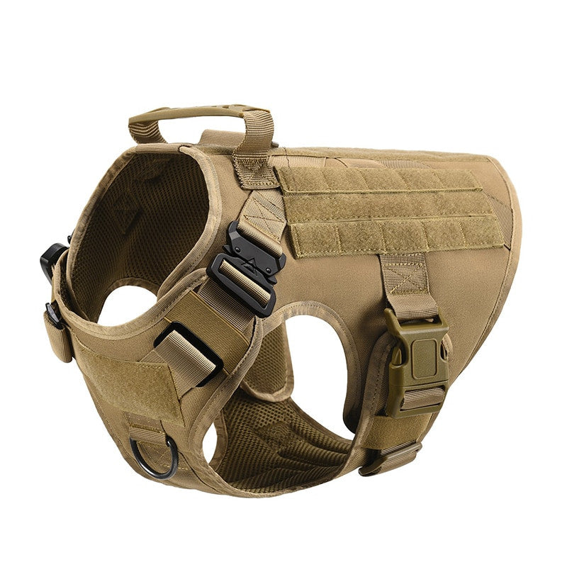 Padded harness de nylon negro for dogs and cats - image 13