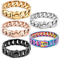 Strong Metal Dog Chain Collars-0