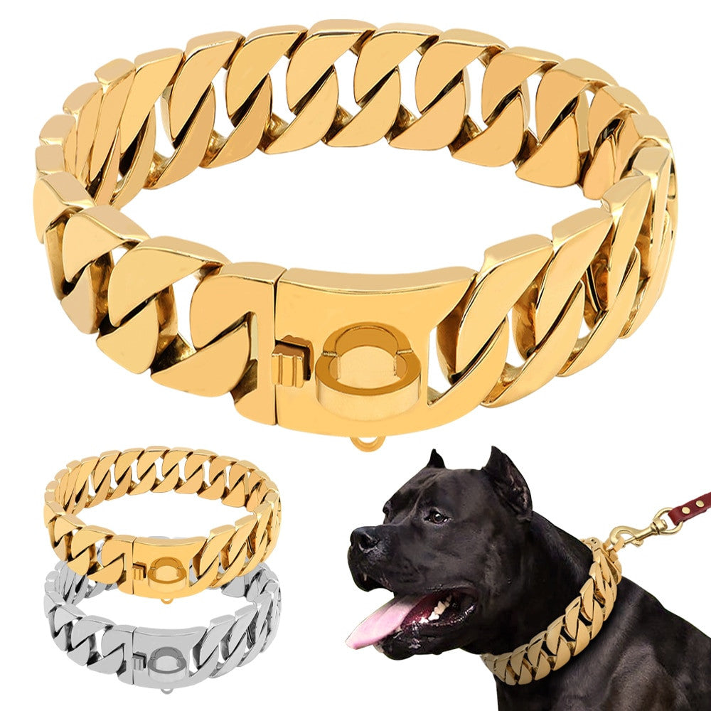 Collare regolabile de metal As picture per cani e gatti - immagine 2