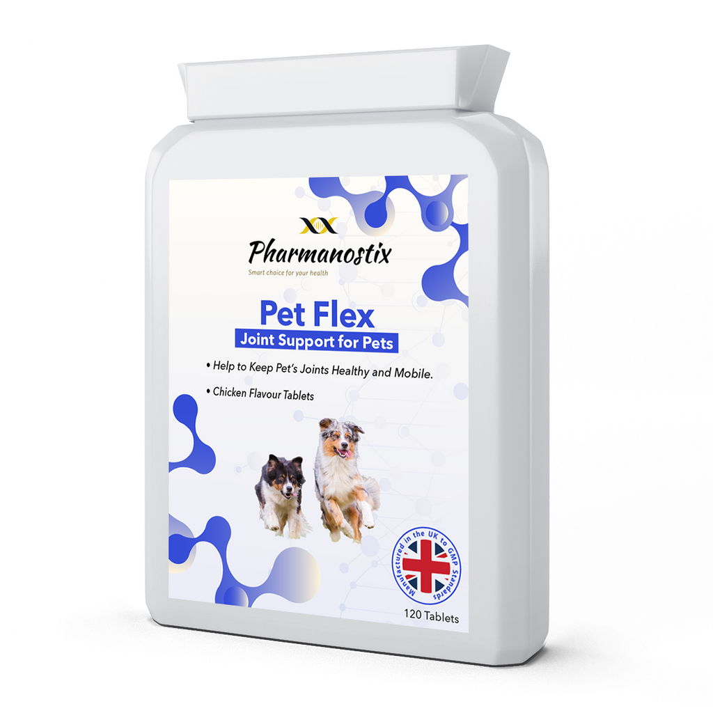 Pet Flex Dog Joint Support Supplement for Pets Chondroitin, MSM, Green Lipped