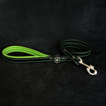 ''Bijou'' leather lead green para perros y gatos - imagen 1