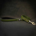 The "Eros" Green Leash 1 inch wide
