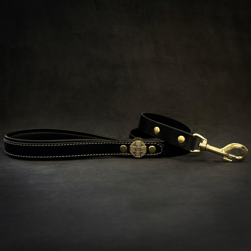 Maximus Gold Leash 1 inch wide fuer Hunde und Katzen - Bild 3