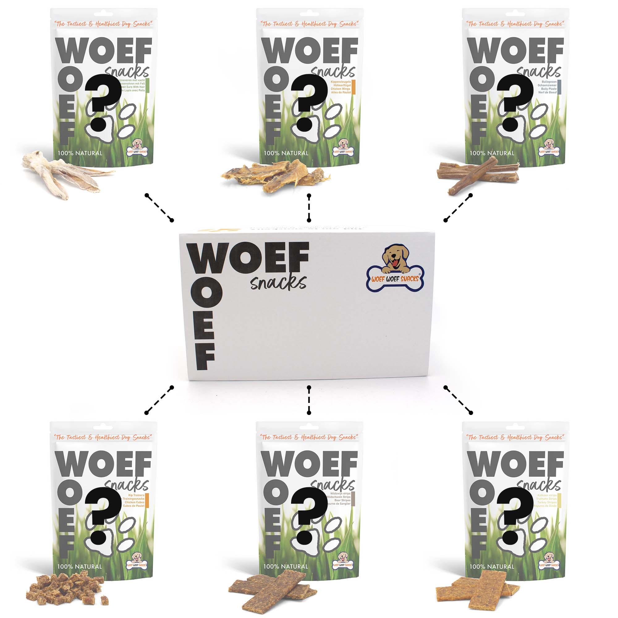 Caja regalo di Snack naturali per Cani