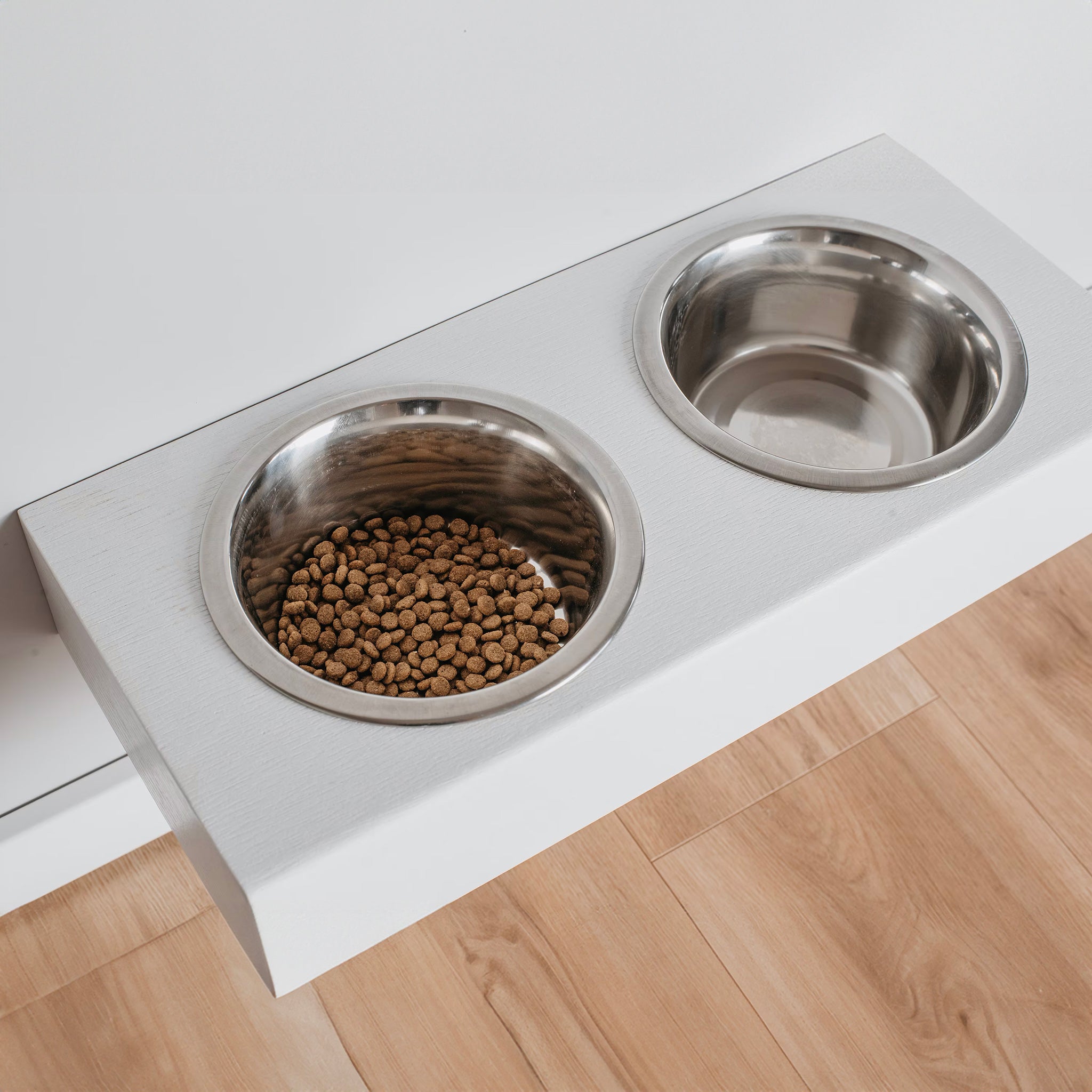 Tragbarer Napf de madera Oak fuer Hunde und Katzen - Bild 6