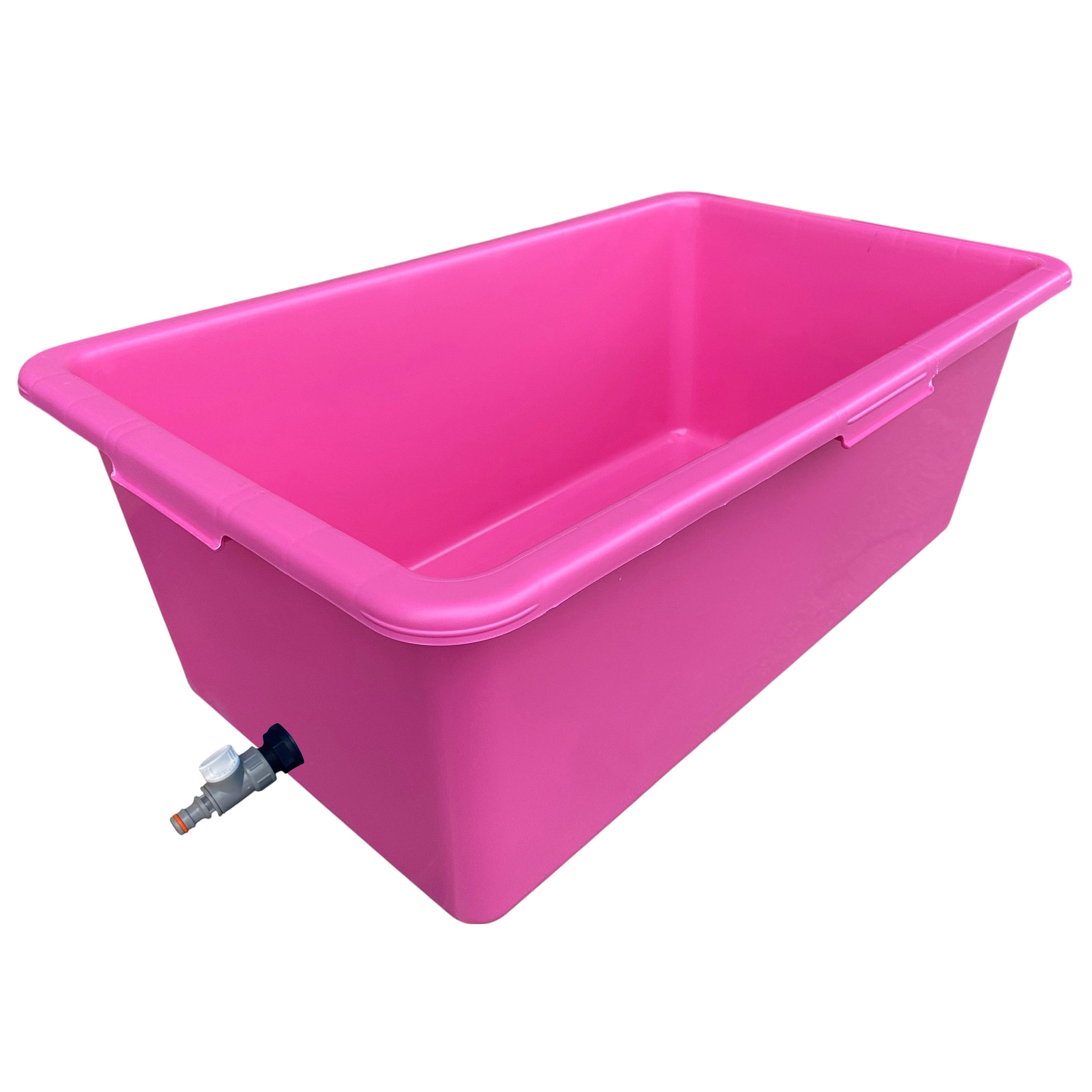 Grooming accessory in plastic rosa for dogs - image 1