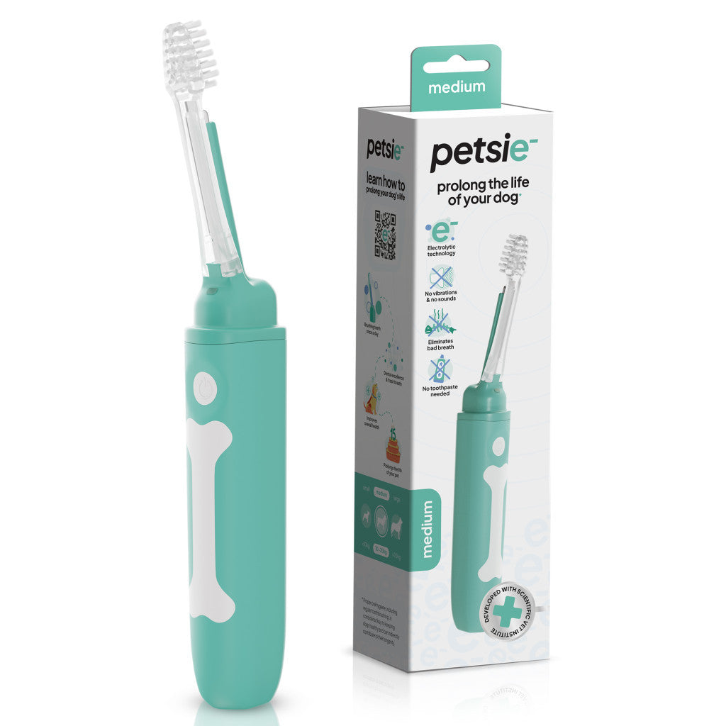 Juguete dental rojo para perros y gatos - imagen 2
