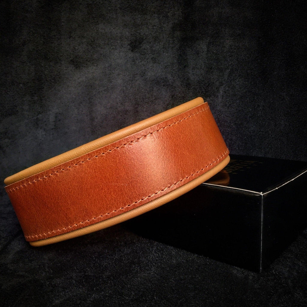 Plain "Style" collar brown fuer Hunde und Katzen