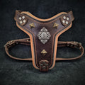 The ''Aztec'' harness Brown Small to Medium Size fuer Hunde - Bild 1