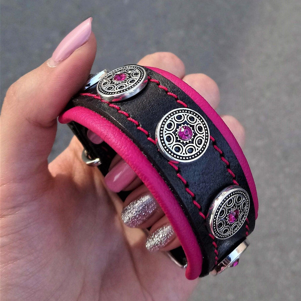 The "Bijou" handmade puppy collar para perros - imagen 3