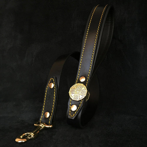 The "Maximus" harness black & gold for dogs - image 2